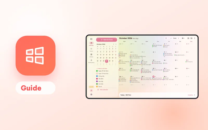 Lịch Âm Việt on Windows: a Tour of the Vietnamese Lunar Calendar App
